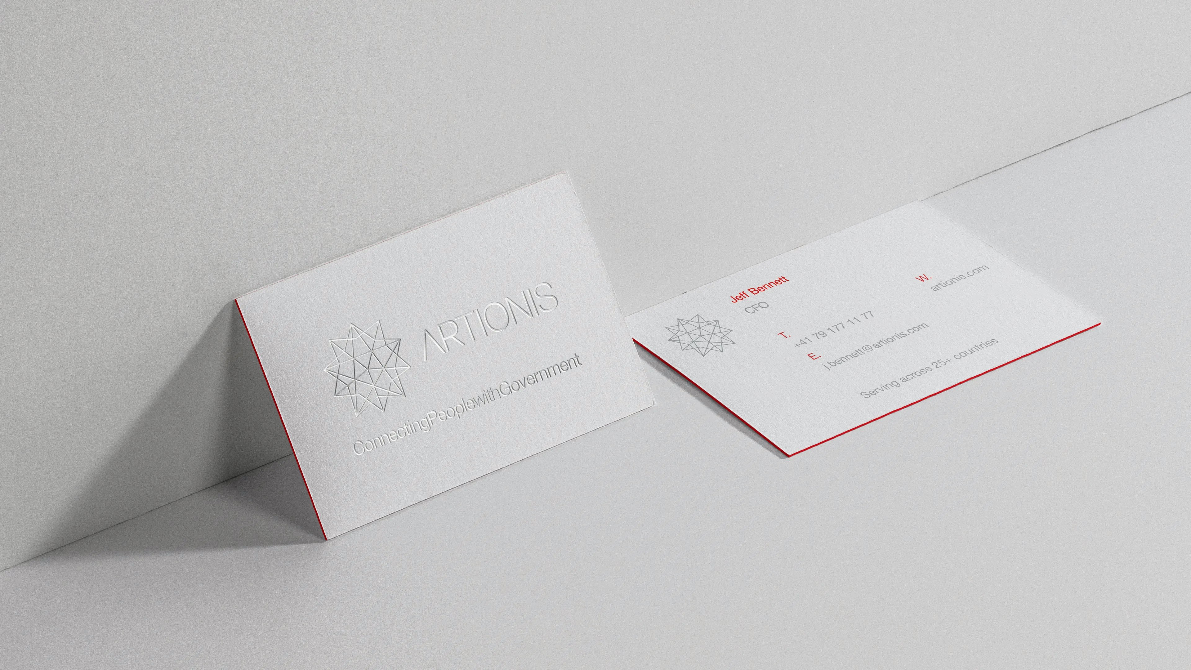 Artionis business cards
